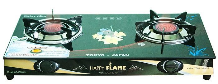 Bếp gas hồng ngoại Happy Flame HP-3390HN