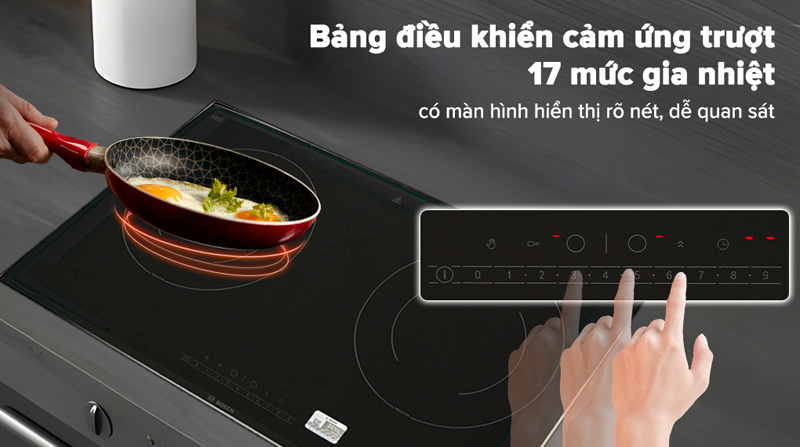 Điều khiển cảm ứng hiện đại, dễ sử dụng