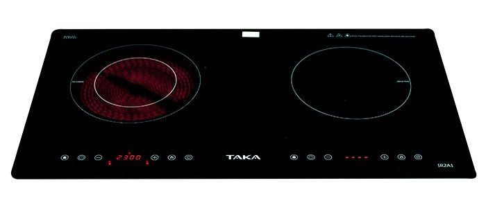 Bếp đôi hồng ngoại - điện từ Taka TK-IR2A1