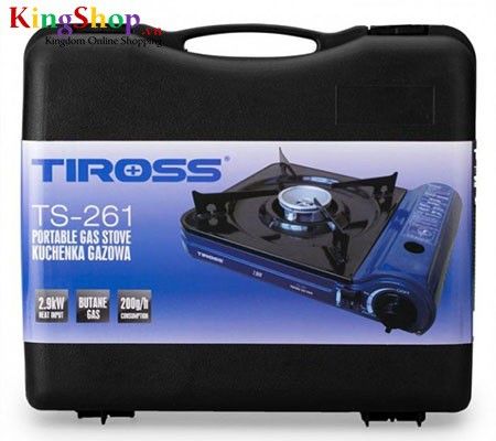 Bếp gas du lịch Tiross TS-261 - Tiêu chuẩn Châu Âu