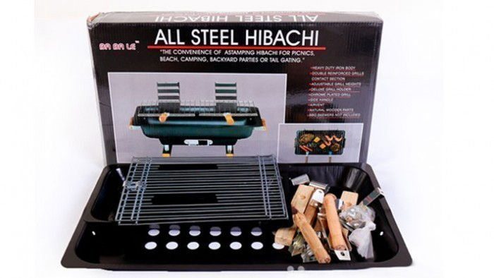 Bếp nướng than hoa All Steel Hibachi