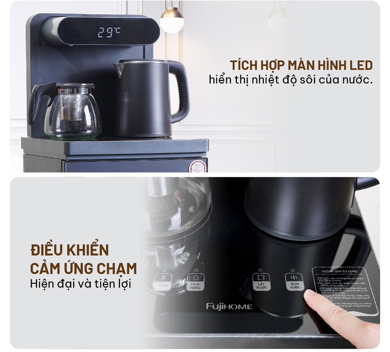 Điều khiển cảm ứng có màn hình LED