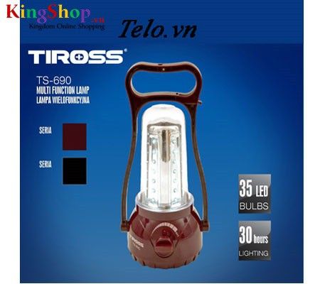 Đèn sạc Tiross TS690 - Thương hiệu Ba Lan