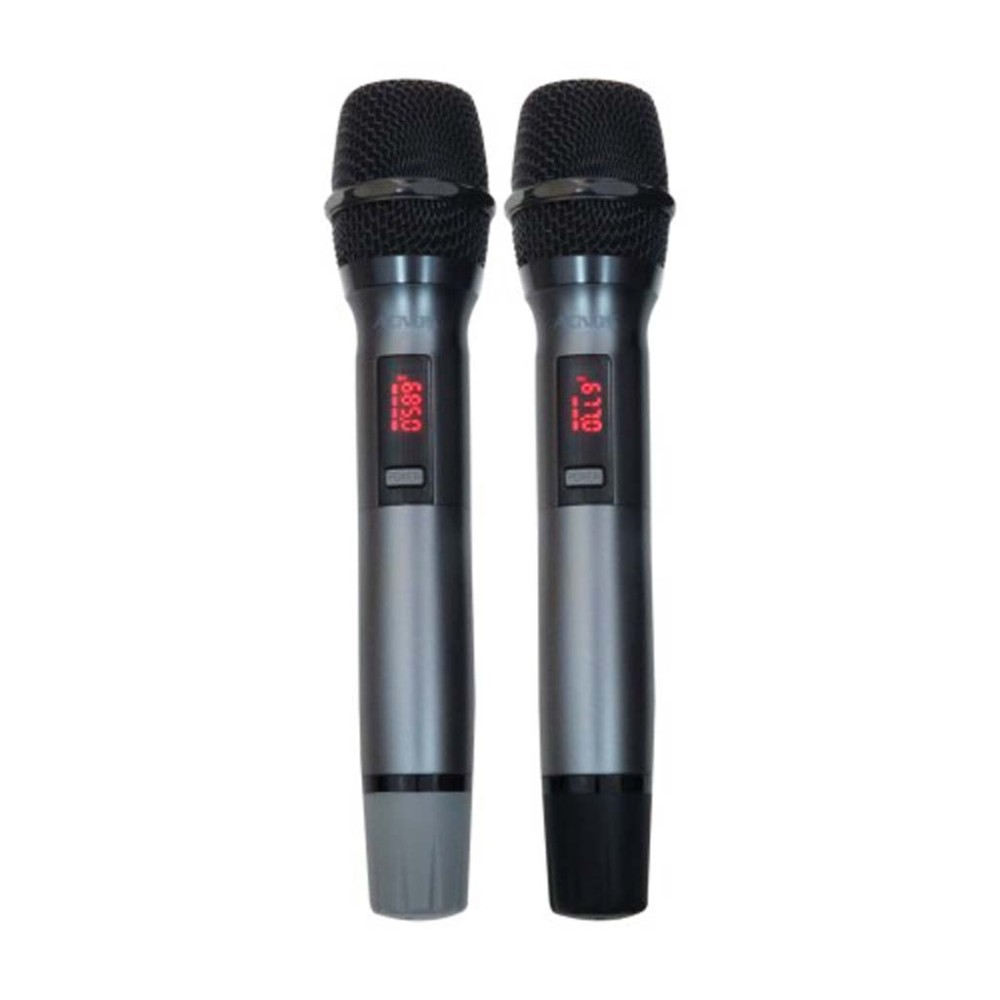 2 micro UHF không dây độ nhạy cao, hạn chế hú rít, thoải mái ca hát