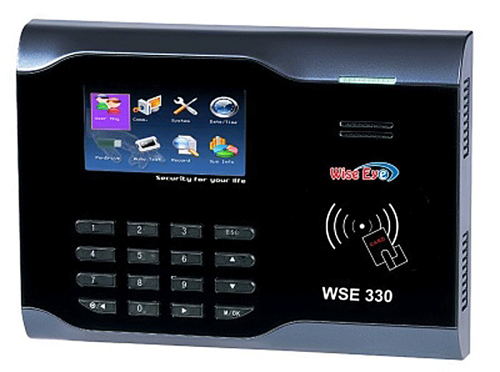 Máy chấm công bẳng thẻ cảm ứng Wise Eye WSE 330