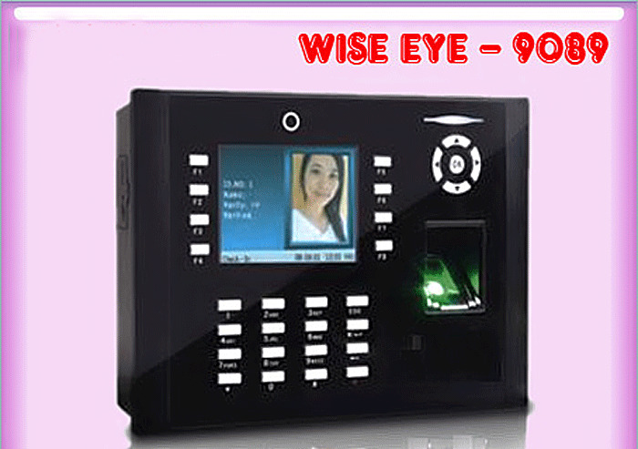 Máy chấm công vân tay và thẻ cảm ứng Wise Eye WSE-9089