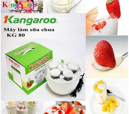  Máy làm sữa chua Kangaroo KG80 - Dung tích 1L