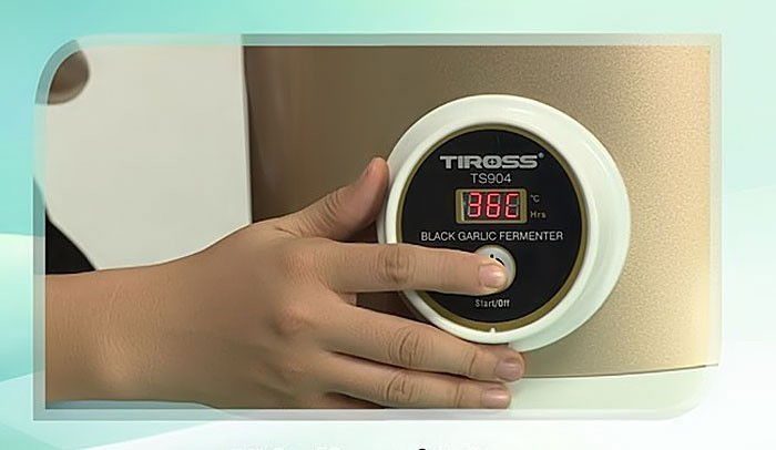 Máy làm tỏi đen Tiross TS904 - Nút điều khiển