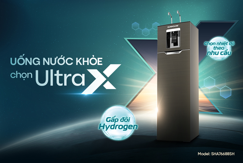 Máy lọc nước RO UltraX Sunhouse SHA76688SH