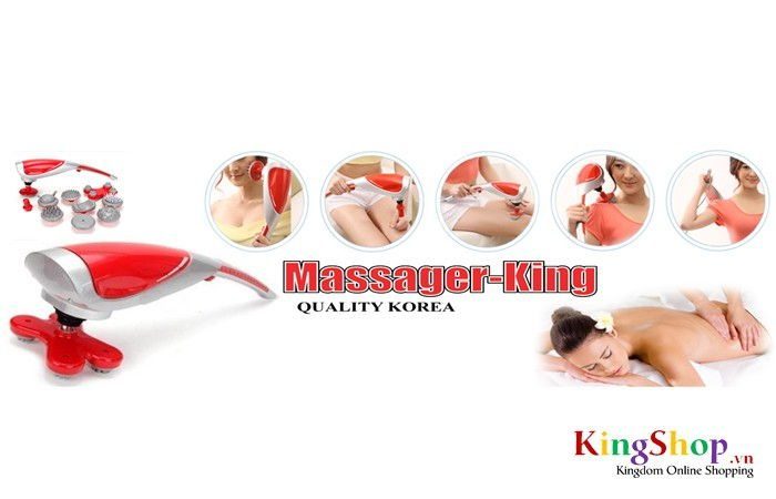 Máy mát-xa hồng ngoại 10 đầu Massager King S-1010