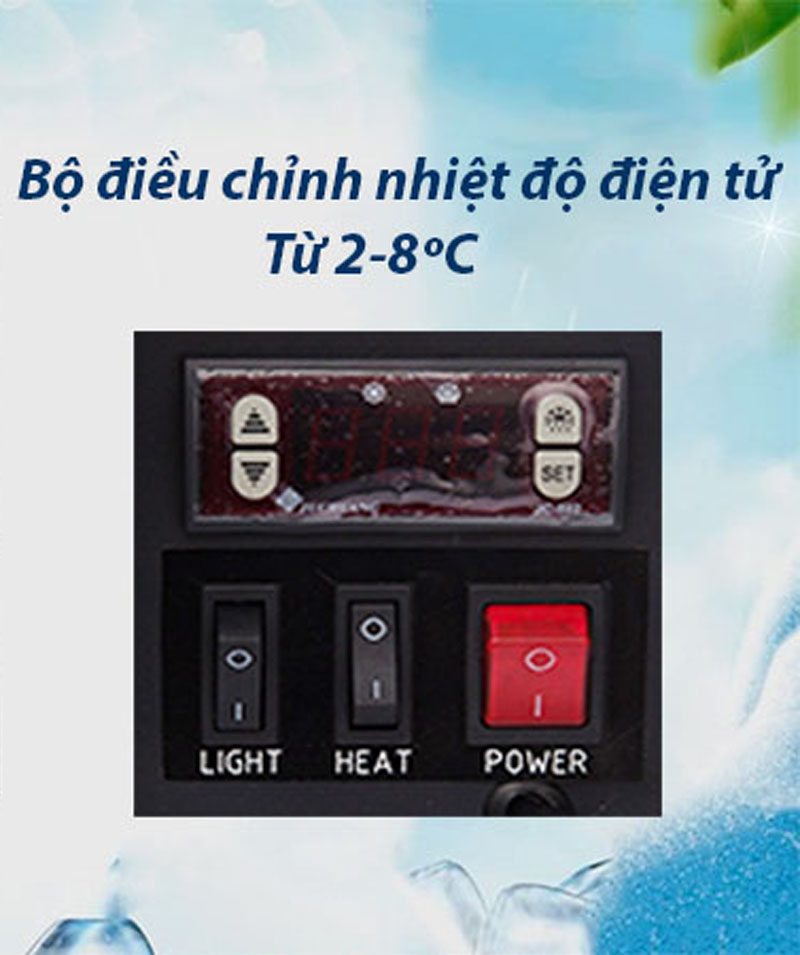 Bảng điều khiển điện tử vận hành tủ dễ dàng