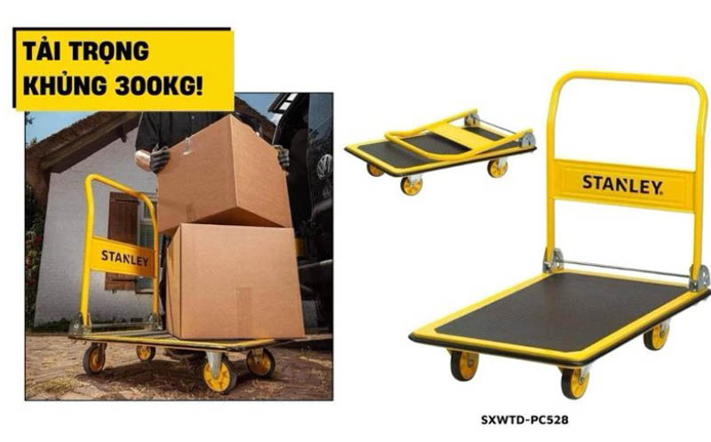  Xe đẩy hàng này với tải trọng là 300 Kg
