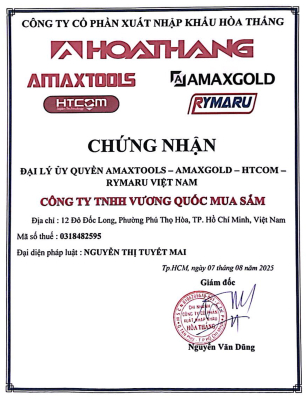 Chứng nhận King Shop là đại lý ủy quyền Rymaru