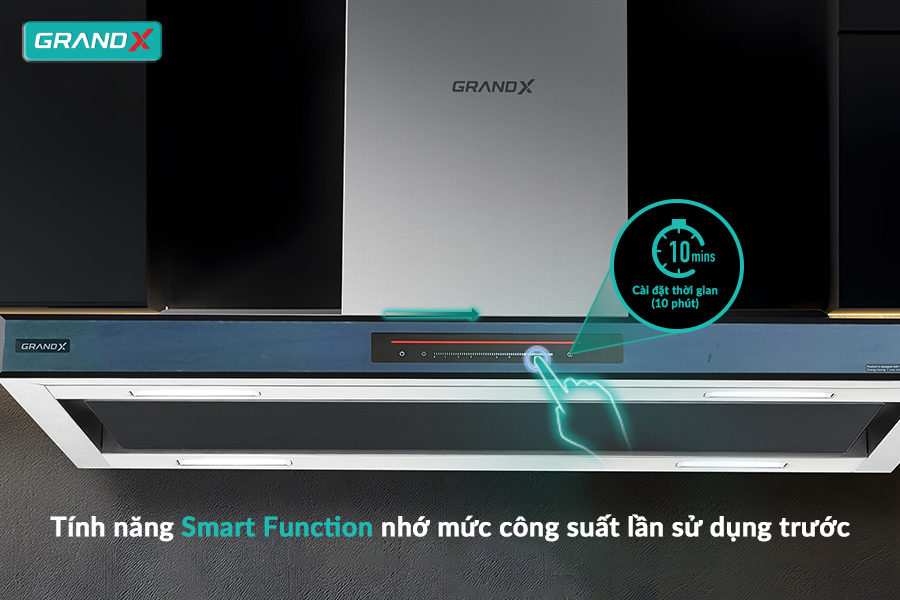 Hút mùi treo đảo GrandX GX H90IL89M - Hàng chính hãng