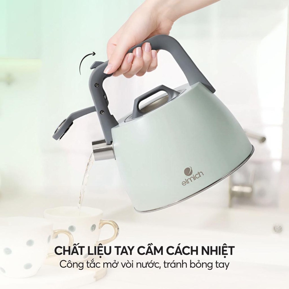 Ấm đun nước Elmich 2.5L EL8279 - Hàng chính hãng