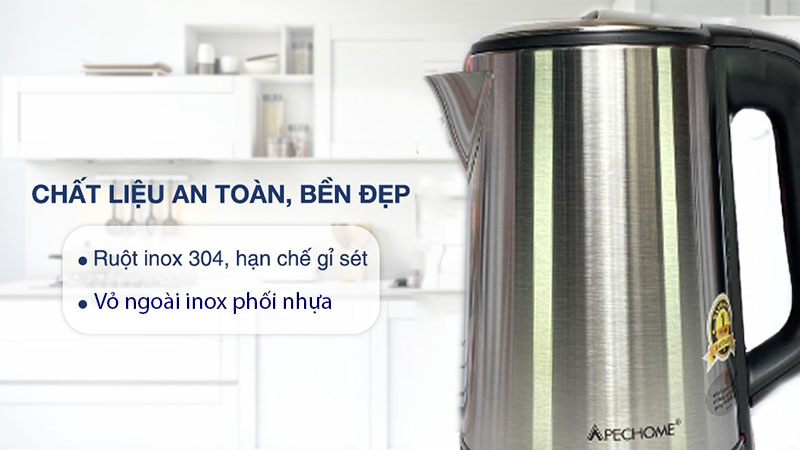 Chất liệu của Ấm siêu tốc Apechome APH-ST06