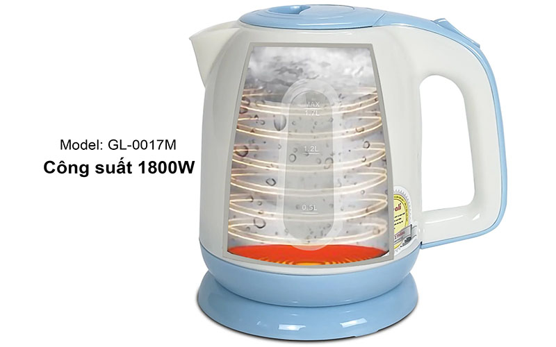 Ấm đun nước siêu tốc Gali GL-0017M - Hàng chính hãng
