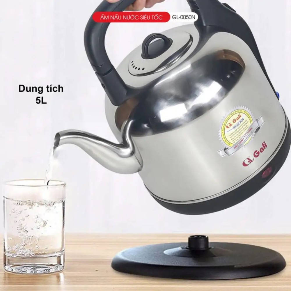 Ấm siêu tốc 5L Gali GL-0050N - Hàng chính hãng