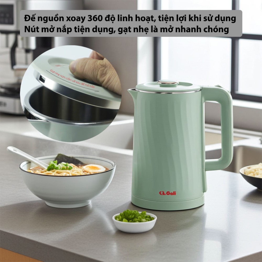 Ấm siêu tốc Gali GL-18A3 - Hàng chính hãng