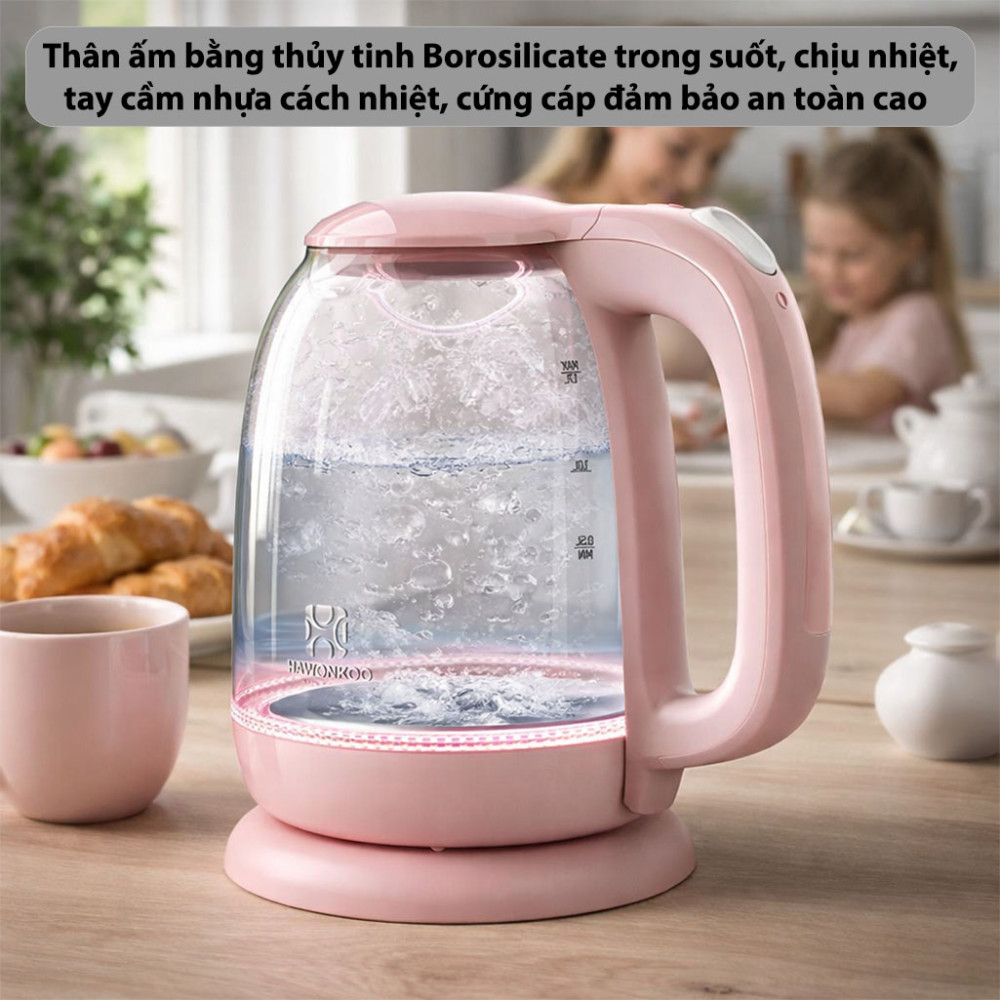 Ấm siêu tốc Hawonkoo KEH-170PK - Hàng chính hãng