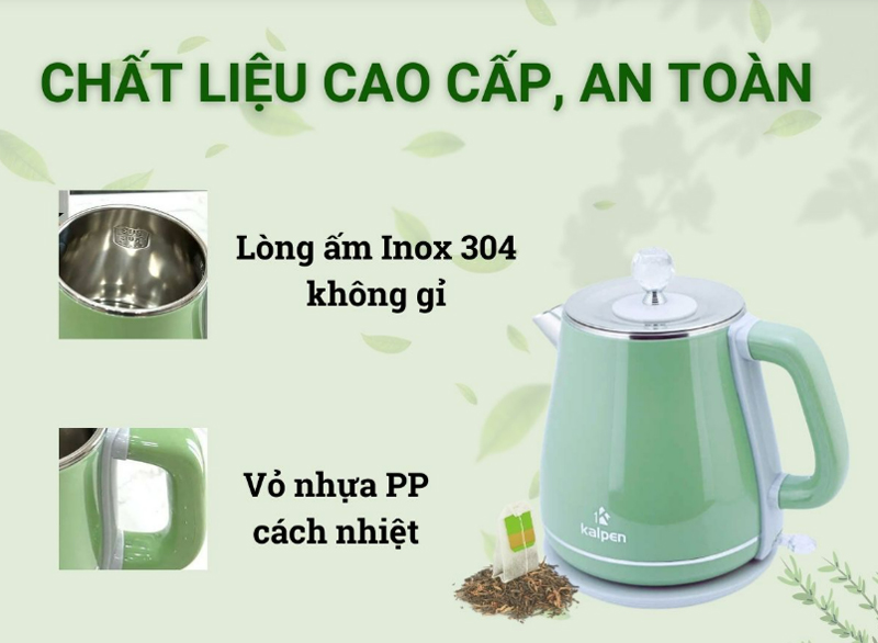 Chất liệu cao cấp, an toàn và bền bỉ 