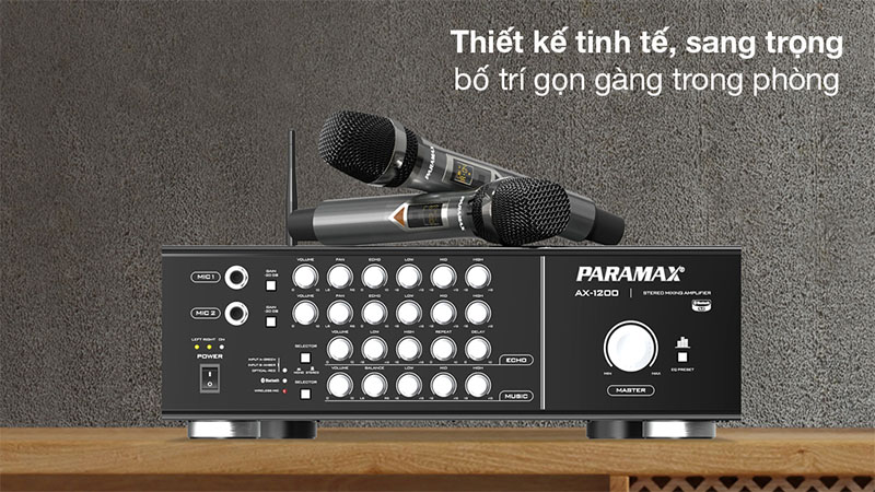 Amply karaoke Paramax AX-1200 - Hàng chính hãng