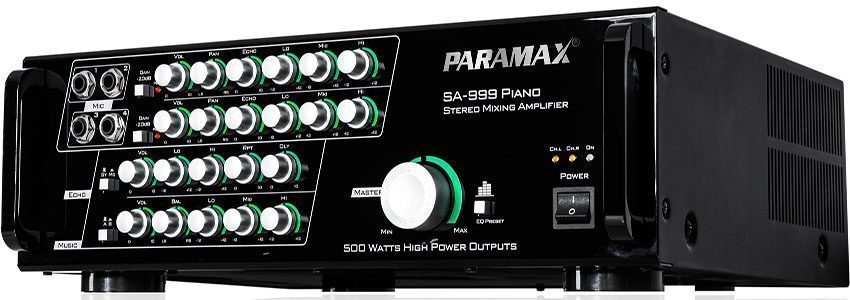 Amply karaoke Paramax SA-999 Piano - Hàng chính hãng