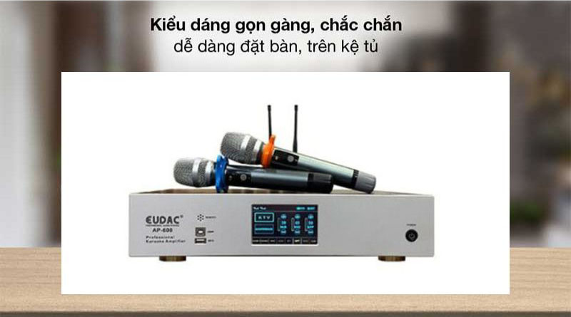 Ampli karaoke Eudac Audio AP-600DA - Hàng chính hãng