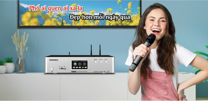 Hỗ trợ giọng hát tối ưu, chống hú micro hiệu quả 3 cấp độ