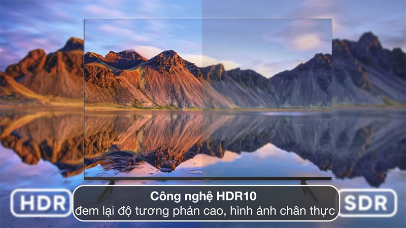 Công nghệ hình ảnh của Android Tivi Casper 4K 50 inch 50UGA610