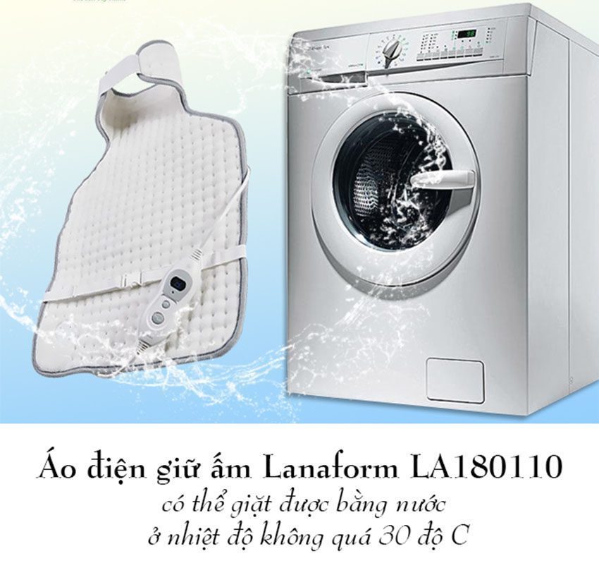 Chất liệu của ao điện giữ ấm Lanaform LA180110