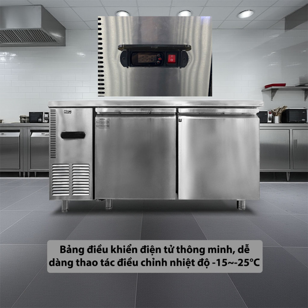 Bàn đông công nghiệp H&C CZB0.25L2DF thiết kế bảng điều khiển điện tử dễ sử dụng