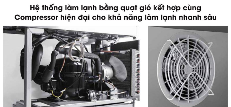Ứng dụng làm lạnh hiện đại, làm lạnh nhanh và sâu