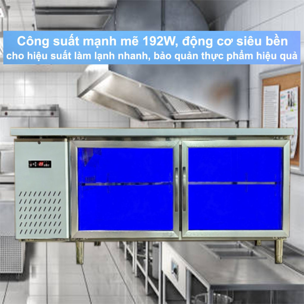 Bàn đông cửa kính Lightcool BL-1500 1.2M hoạt động với công suất mạnh mẽ 