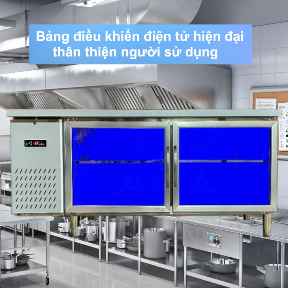 Bàn đông cửa kính Lightcool BL-1500 1.2M thiết kế bảng điều khiển hiện đại, dễ sử dụng