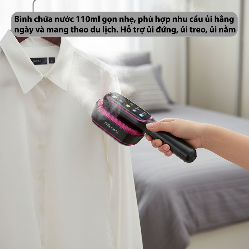 Bàn là hơi nước cầm tay Fujihome SI718AB - Hàng chính hãng