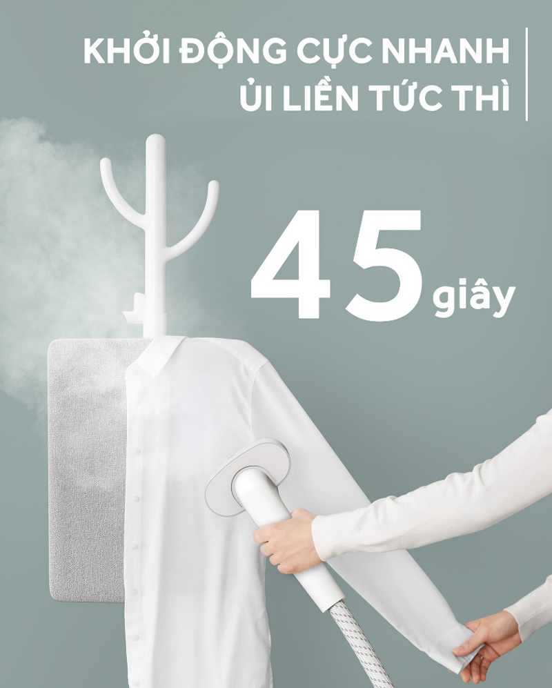  Làm nóng trong 45 giây giúp tiết kiệm thời gian và công sức