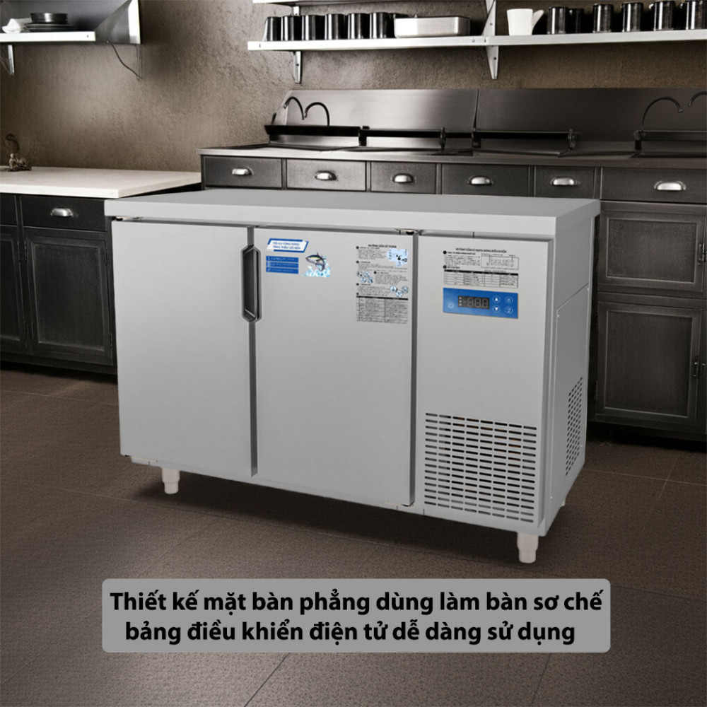 Bàn mát công nghiệp Yubann YB-F12IN bảng điều khiển điện tử dễ sử dụng