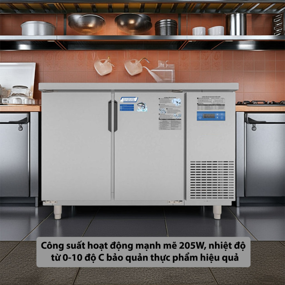 Bàn mát công nghiệp Yubann YB-F12IN công suất mạnh mẽ, nhiệt độ ổn định
