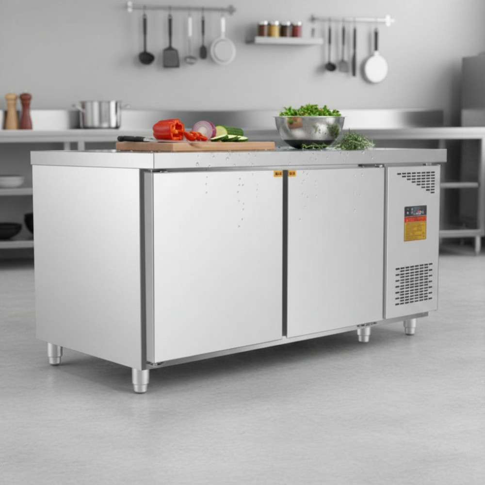 Bàn mát inox 2 cánh CVSA SPFD-480LC - Hàng chính hãng