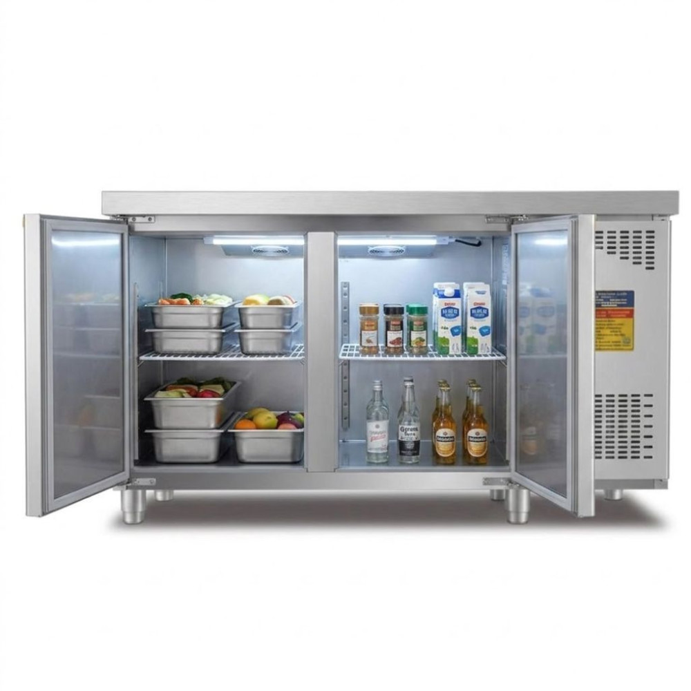 Bàn mát inox 2 cánh CVSA SPFD-480LC - Hàng chính hãng