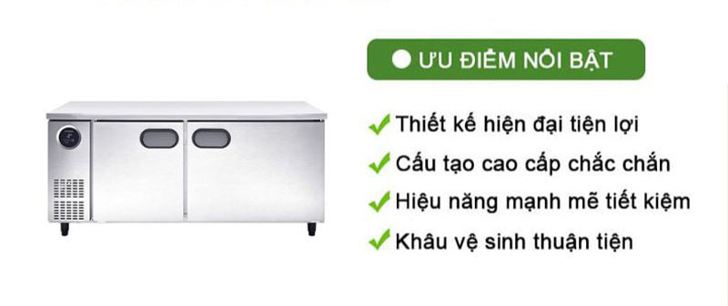 Tính năng nổi bật của Bàn mát inox công nghiệp Starion SR-T18EIEA