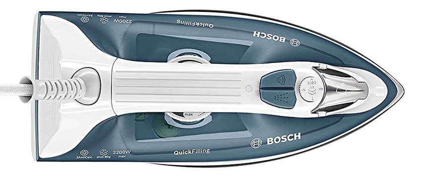 Thiết kế tay cầm của bàn ủi hơi nước Bosch TDA2365