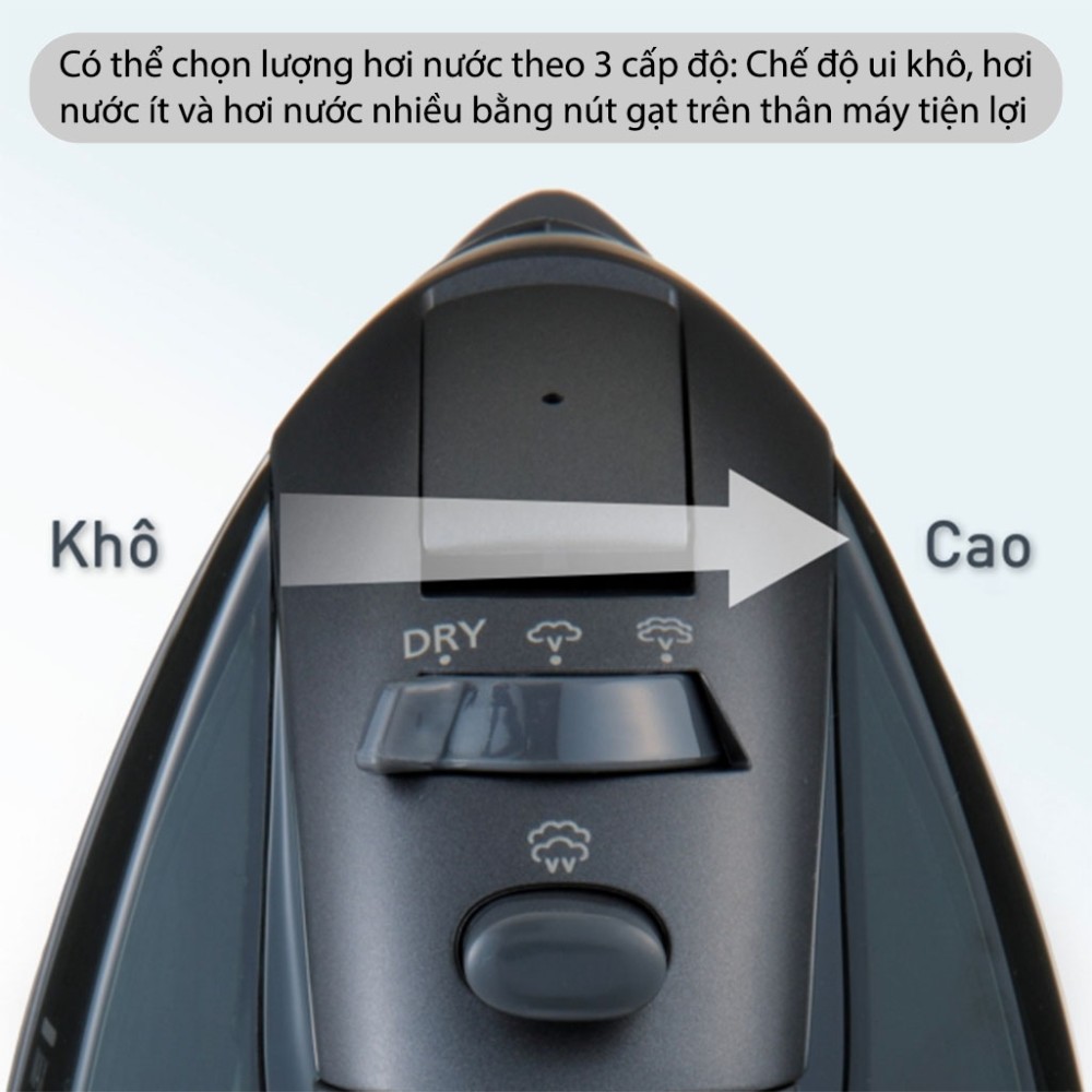 Bàn ủi hơi nước Panasonic NI-WL55KRA - Hàng chính hãng