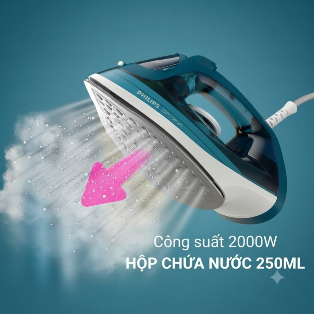 Bàn ủi hơi nước Philips DST2030/90 - Hàng chính hãng