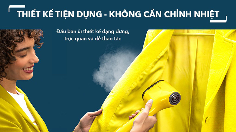 Dễ dàng ủi phẳng các loại quần áo trong thời gian ngắn