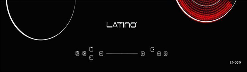 Bảng điều khiển của Bếp ba điện từ hồng ngoại Latino LT-03IR