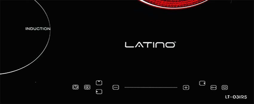 Bảng điều khiển của Bếp ba điện từ hồng ngoại Latino LT-03IRS