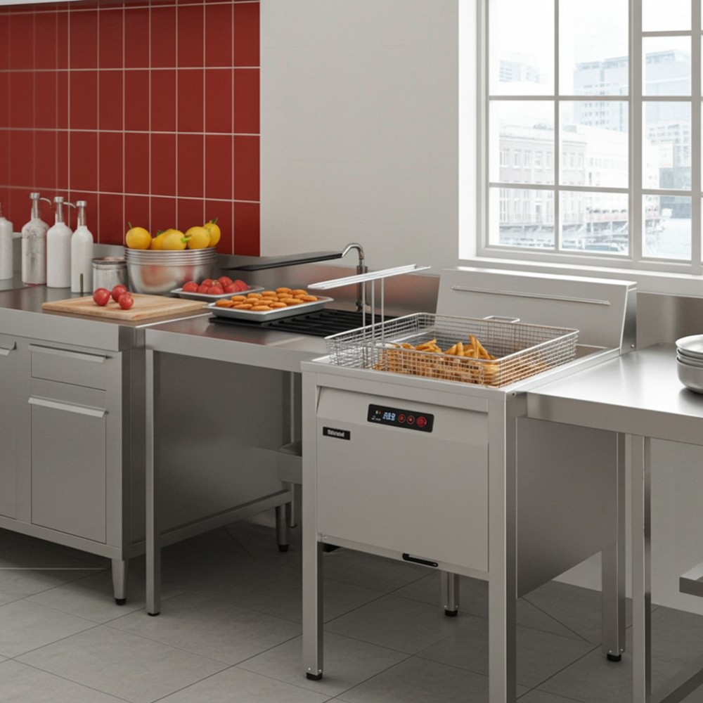 Bếp chiên nhúng điện đơn Rinnai RFA-327E - Hàng chính hãng