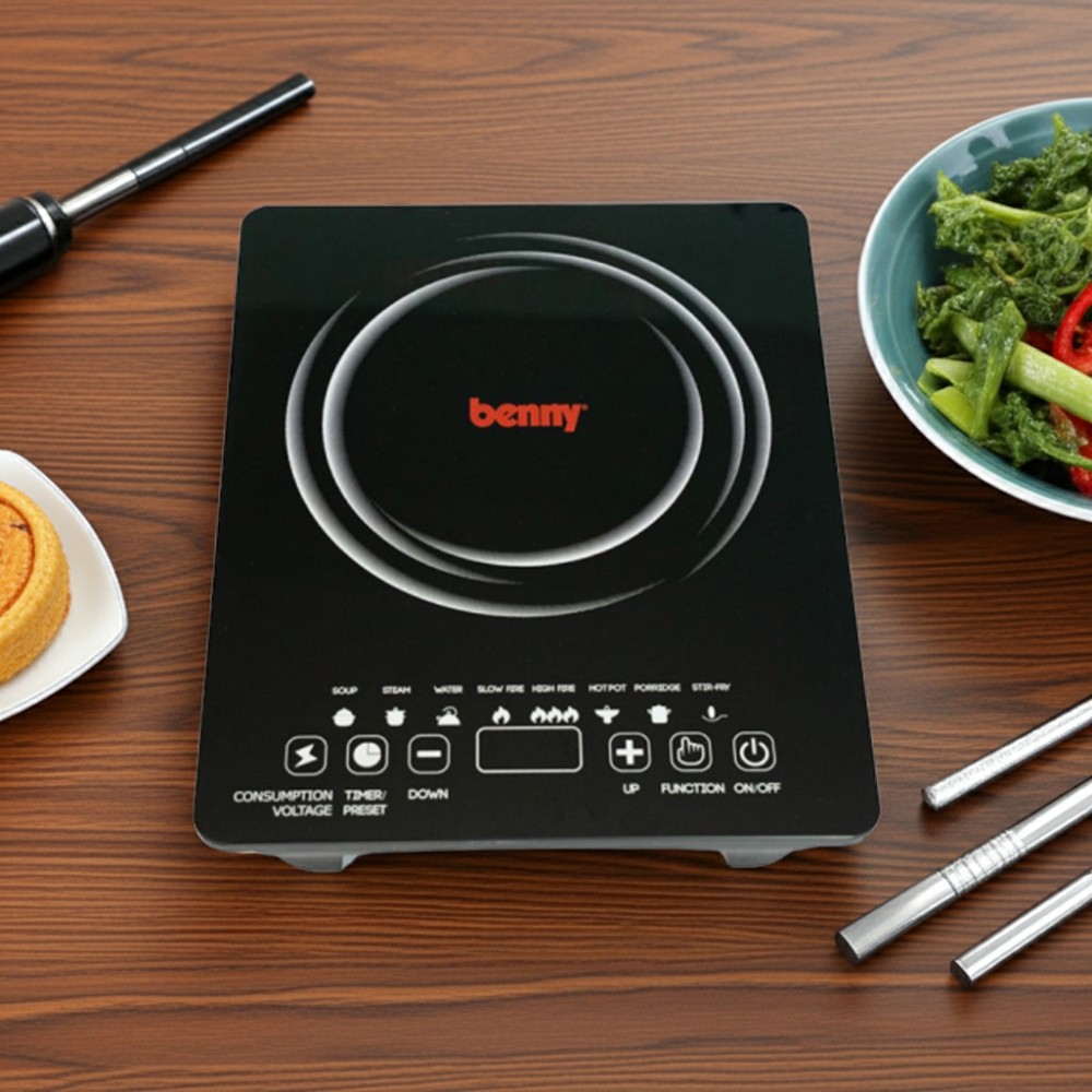 Bếp điện từ đơn Benny BI1500 - Hàng chính hãng